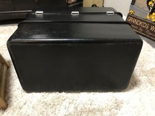 Vintage Umco Tackle Box Possum Belly Cooler 8 Tray No Lure Rare Black 3