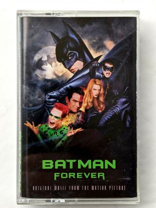 Batman Forever (motion Picture Soundtrack) Cassette,  Atlantic ‎82759 - 4