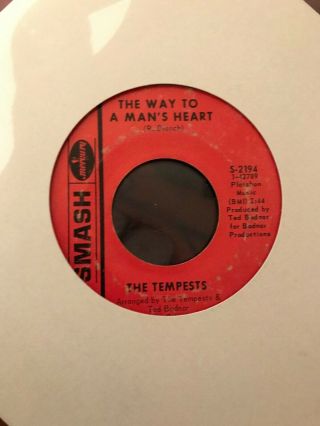 The Tempests - The Way To / Out Of My Life Smash 7 " Rare Northern Soul 45