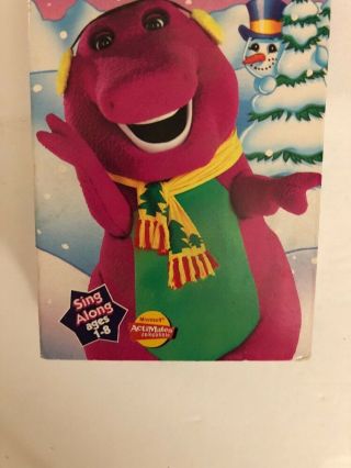 Barney Waiting for Santa VHS - - RARE VINTAGE COLLECTIBLE - SHIPS N 24 HOURS 3
