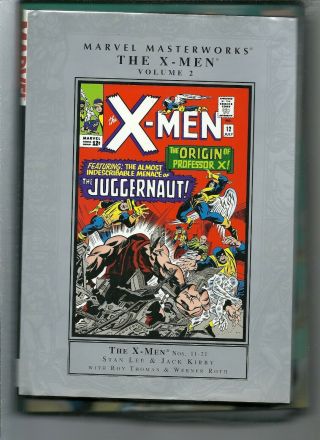 Marvel Masterworks The X - Men Volume 2 Hardcover Stan Lee Jack Kirby Omnibus Rare
