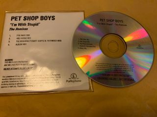 Pet Shop Boys – I’m With Stupid - 4 Remixes 2006 Rare Uk Promo