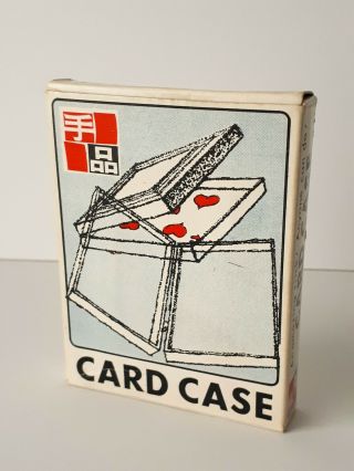 Tenyo T - 40 Card Case Early Packaging Rare Vintage Japanese Magic Trick