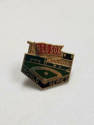 1987 Boston Red Sox Balfour World Series Press Pin Rare