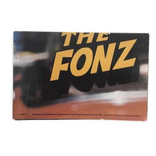 Vintage 1976 The Fonz Poster Happy Days Henry Winkler Fonzie Paramount TV Show 2