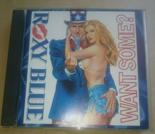 Roxy Blue - Want Some? Cd 1992 Full Album Promo Made In Usa Rare