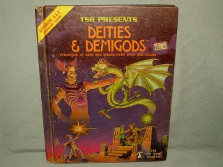 Ad&d 1st Edition Hardback - Deities & Demigods - Very Rare Cthulhu Edition