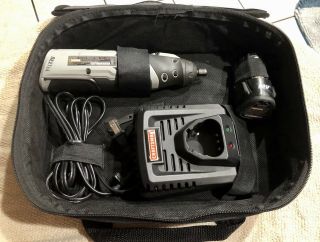 Rare Craftsman Nextec Cordless Rotary Tool Bundle W/ Battery,  Charger,  And Case