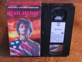 (1990 Vhs) " Hail,  Hero " Michael Douglas Film Debut_ Arthur Kennedy Rare