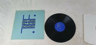 Order Fact.  50 1981 Movement Rare Vinyl Lp