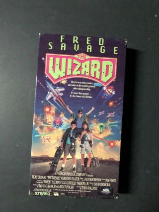 The Wizard Fred Savage Nintendo Vhs Mca 80s Rare Oop Htf