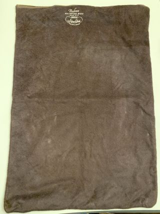 Large Naken Pacific Silver Cloth Holloware Zippered Bag - Anti Tarnish 26” X 18”