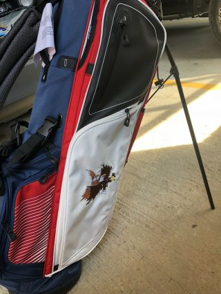 2017 Ping Hoofer Golf Bag With Double Eagle Gc Logo,  Rare.