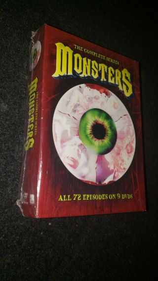 Monsters - The Complete Series - All 72 Episodes On 9 Dvd 