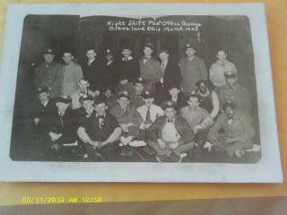 Rare 1933 Rppc Size Photo Uniform Black Men Mailman Post Office Cleveland Ohio