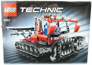 Lego 8263 Technic Snow Groomer 100 Complete With Instructions Very Rare Set