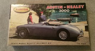 Aurora Austin Healey 3000 Kit Number 516 - 50 1961