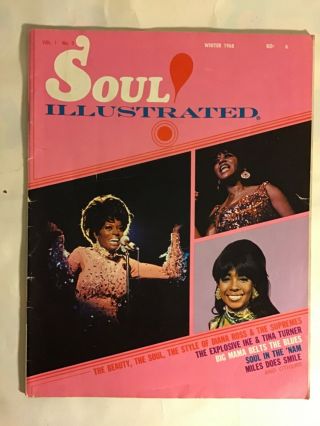 Soul Illustrated Vol.  1 No.  3 Winter 1968 (rare)