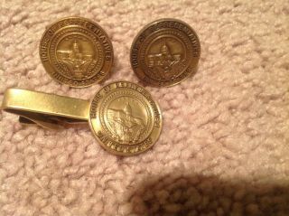 Vintage US House of Representatives Cuff Links and Tie Clip 2