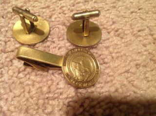 Vintage US House of Representatives Cuff Links and Tie Clip 3