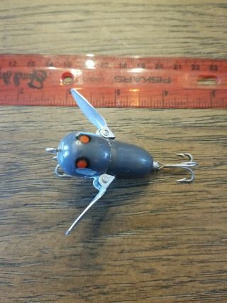 Vintage Heddon Fishing Lure Tiny Crazy Crawler Mouse