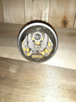 Rare Vintage Harley Davidson Chopper Bobber Fuel Tank Gas Cap Eagle Medallion