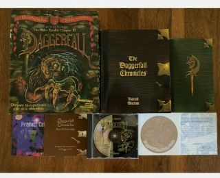 The Elder Scrolls Ii: Daggerfall,  Ibm Pc Big Box,  Holographic Chronicles Rare