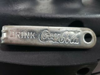 Rare Vintage Coca - Cola Metal Bottle Opener
