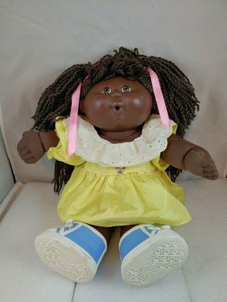 Cabbage Patch African American Black Doll Hasbro 1st First Edition 1990 Vintage