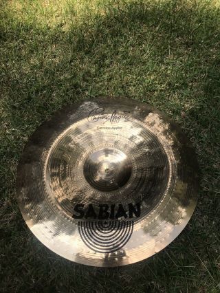 Rare Sabian Carmine Appice Signature 17” Devastation Series Chinese China Cymbal