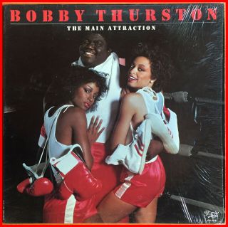 Modern Soul Boogie Lp Bobby Thurston - Main Attraction Rare 