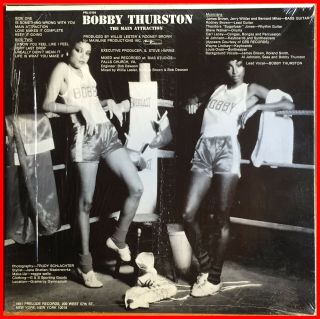 MODERN SOUL BOOGIE LP Bobby Thurston - main attraction RARE ' 81 - Shrink mp3 2