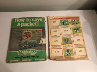2x Rare Vintage Panini Football 82 87 Part Complete Sticker Book Album Bundle 2