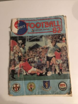 2x Rare Vintage Panini Football 82 87 Part Complete Sticker Book Album Bundle 3