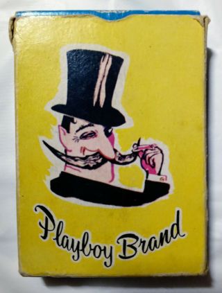 Vintage Playboy Brand Playing Cards Rare