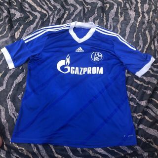 Rare Vintage Schalke Fc Home Football Shirt Xl Man German