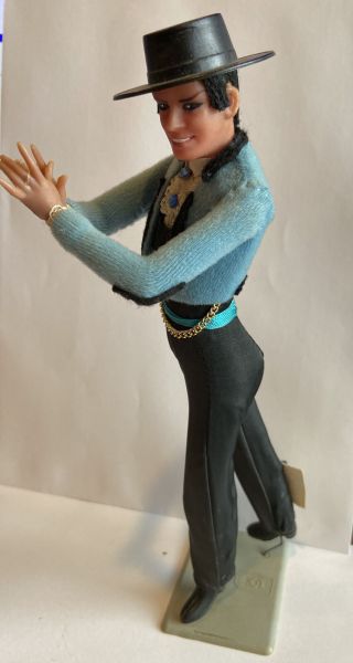 Vintage Marin Chiclana Spanish Male Flamenco Dancer Doll Juan Montijo 485 Blue