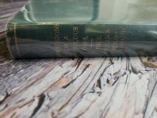 Confessions Of A Frivolous Girl By Robert Grant 1881 Antique Book