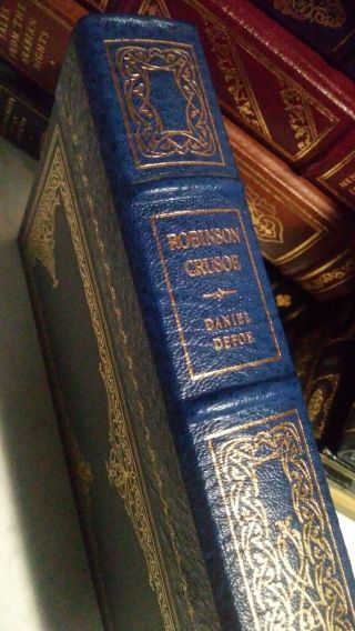 Robinson Crusoe By Daniel Defoe - Ultra Rare Franklin Library Heirloom Edition