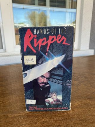 Hands Of The Ripper Rare Horror Vhs