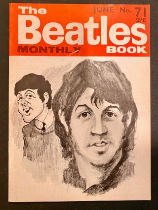 Very Rare June 1969 The Beatles Book 1969 Issue 71