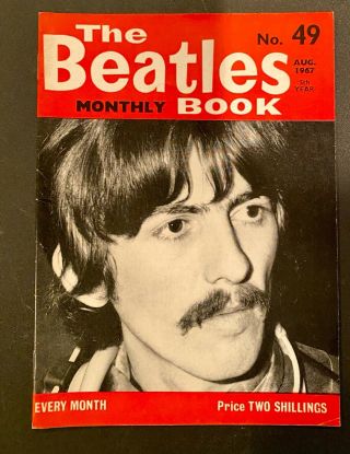 Very Rare August 1967 The Beatles Book 1967 Issue 49