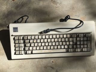 Ibm Personal Pc Computer Keyboard 1501100 Rare Vintage 1980s Fully Functional