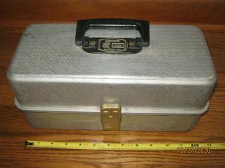 Vintage Umco 103a Aluminum Tackle Box 3 Tier