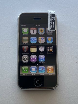Rare Apple Iphone 1st Generation 2g Gsm 16gb Vintage