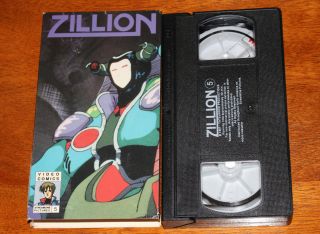 RARE VINTAGE 1987 ANIME ZILLION VHS NOT ON DVD MANGA 1991 STREAMLINE 5 2
