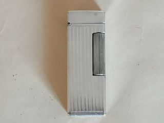 Rare Vintage Dunhill AUTO ROLLALITE petrol lighter Swiss made pat.  1945 2