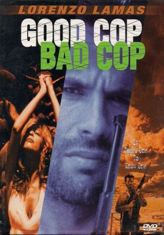 Good Cop,  Bad Cop (dvd,  1999,  Full Frame) Lorenzo Lamas,  Catherine Lazo Rare Oop