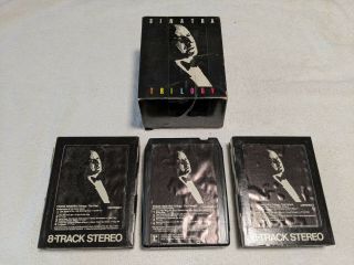 Rare Vintage Frank Sinatra 8 Track 3 Piece Tape Trilogy Set (a6)