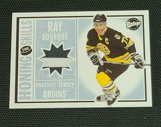Ray Bourque Jersey Boston Bruins 2002 - 03 Upper Deck Vintage 2 - Color Rare